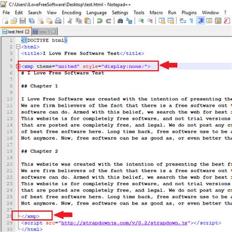 How To Use Markdown Syntax In HTML Documents