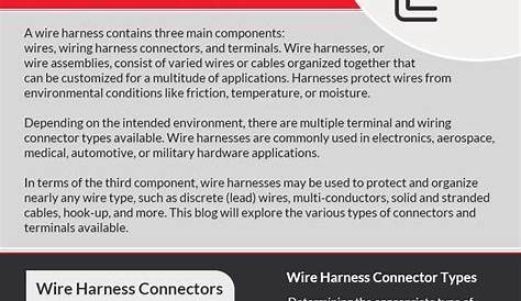 Wiring Harness Wire Connectors