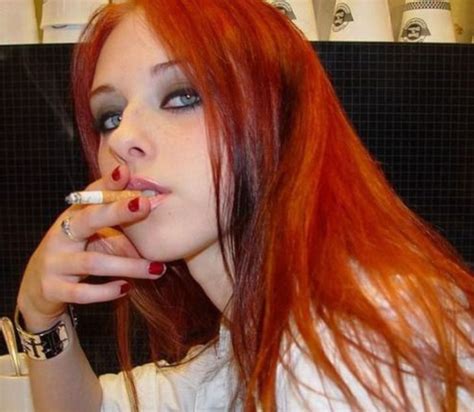 Liz Vicious Girl Smoking Ginger Girls