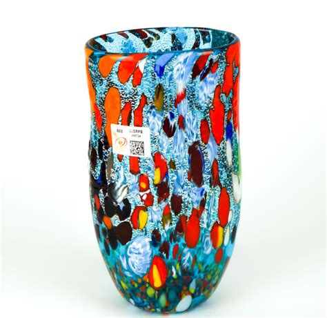 Imperio Rossi Murano Aquamarine “piatto” Vase With Catawiki