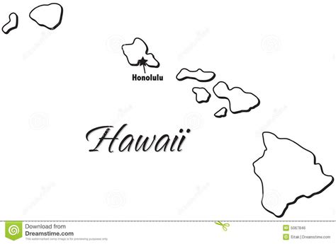 Detailed Map Free Printable Map Of Hawaiian Islands