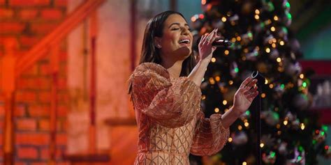 Video Lea Michele Sings Most Wonderful Time Of The Year On Today