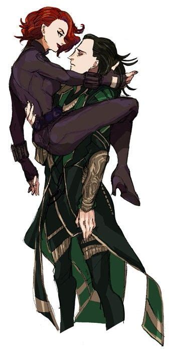 Black Widow Loki Marvel Loki Fanart Loki