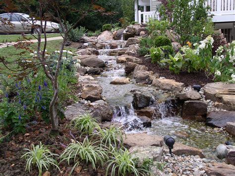 Waterfall At Home Waterfall Landscaping Garden Waterfall Outdoor