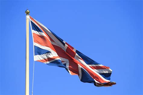 Great Britain Union Jack Flag Blue Breeze Britain Flag Piqsels