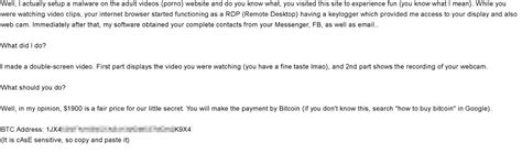 A Bitcoin Scammer Tried To Blackmail A 86 Years Old Woman Thecoinspost