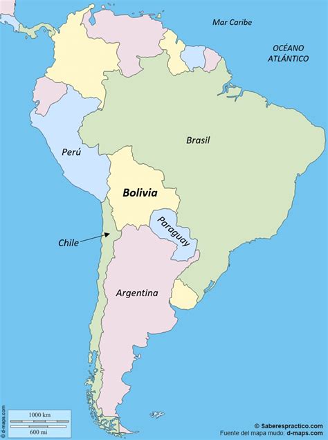 Mapa Bolivia Mapa
