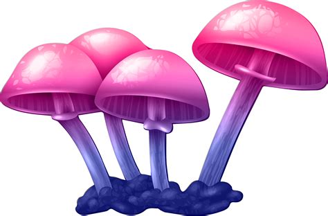 Trippy Mushroom Png Free Transparent Download