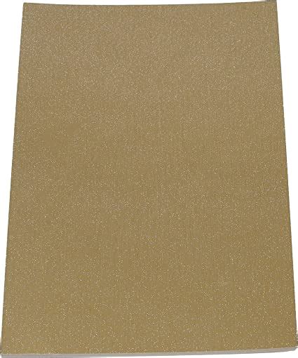 House Of Card And Paper Gold Glitter Card A4 240gsm Pack Of 20 Sheets