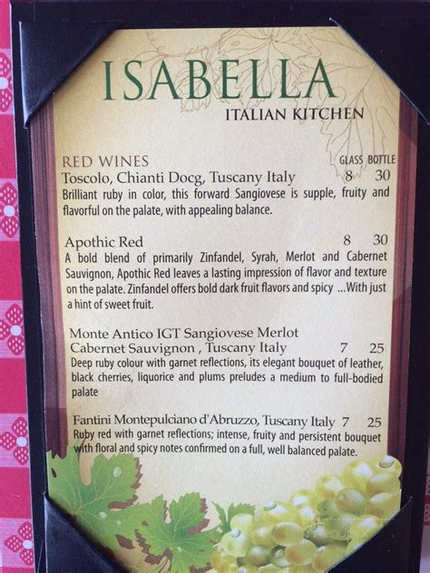 Gianna italian kitchengianna italian kitchengianna italian kitchen. Menu of Isabella's Italian Kitchen in Burbank, CA 91506