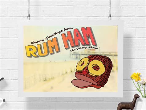 Rum Ham Poster Its Always Sunny In Philadelphia Rum Ham Etsy