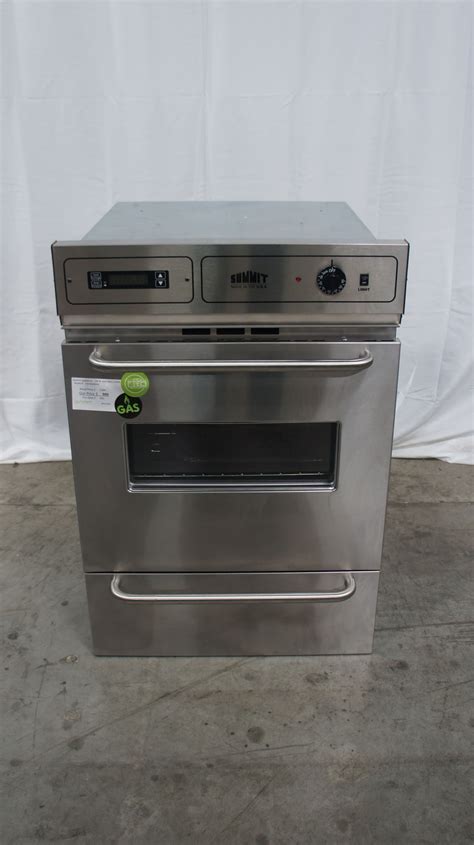 Sold Out 24″ Summit Appliance Ttm7882bekw Single Wall Gas Oven