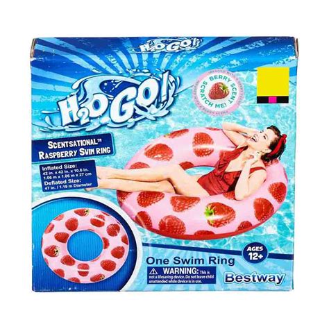 H2ogo Scentsational Fruit Inflatable Swim Ring 47 In