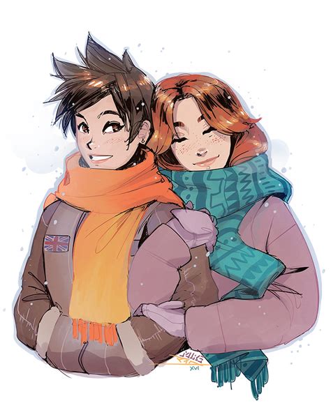 Tracer And Emily Overwatch And 1 More Drawn By Vashperado Danbooru