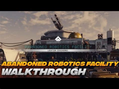 Abandoned Robotics Facility Walkthrough New Game Very Hard YouTube
