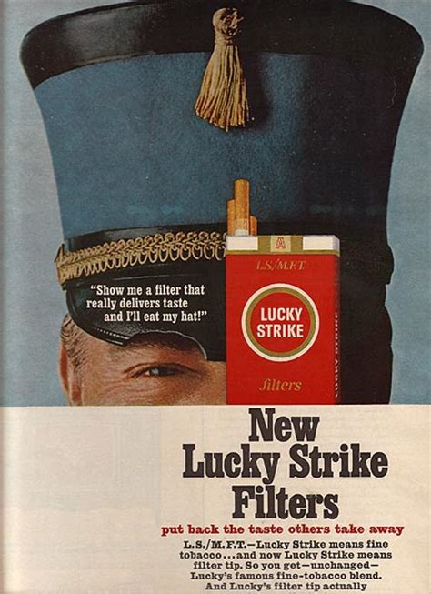 Lucky Strike Cigarette Ads