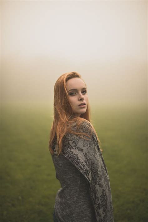 Natural Outdoor Portraits With Megan Bea Tiernan In Mist