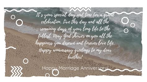 Wedding Anniversary Wishes For Brother Messages And Quotes