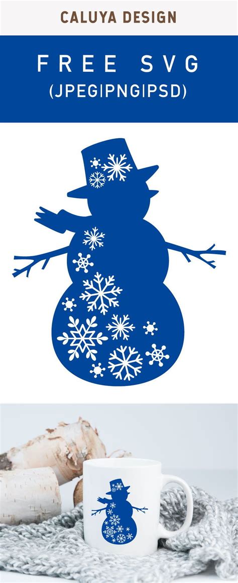 Embellishments Silhouette Winter Svg Cutting File Snowman Alphabet