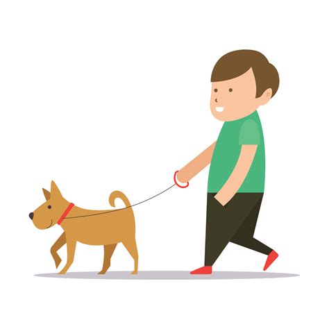Dog Walking Vectores Iconos Gráficos Y Fondos Para Descargar Gratis