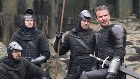 David Beckham Makes His Acting Debut In King Arthur See