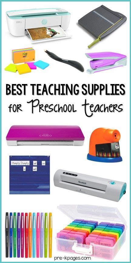The Best Teaching Supplies For Preschool Teachers A List Of The Most
