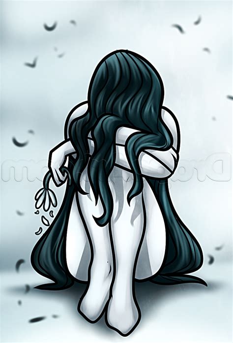 Crying Lady Drawing At Getdrawings Free Download