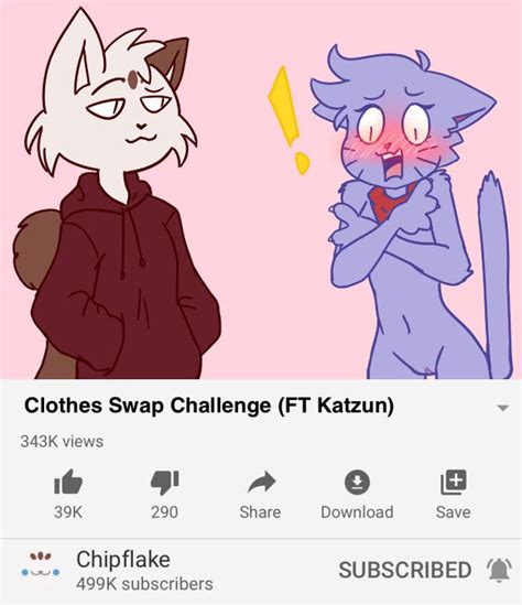 Rule 34 Chipflake Embarrassed Katzun Male Youtube Youtube Video