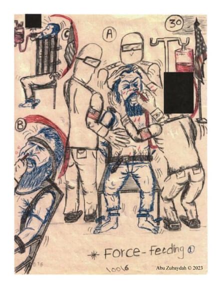 ‘the Forever Prisoner Abu Zubaydahs Drawings Expose The Uss