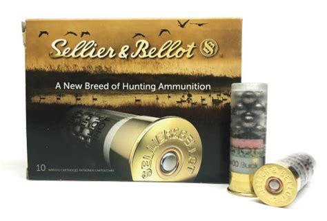 Sellier And Bellot 12 Gauge 2 34 00 Buckshot 12 Pellets Sb12bse 10