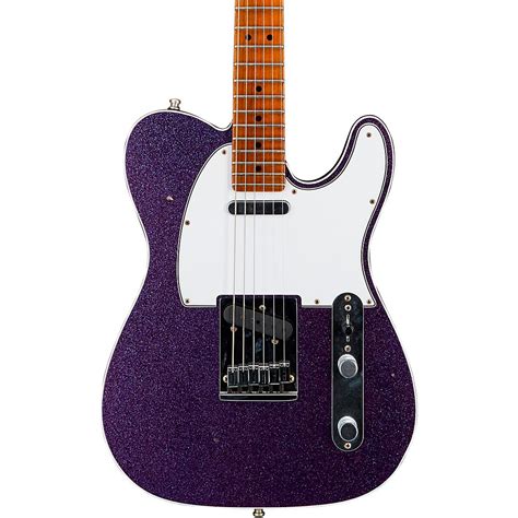 Fender Custom Shop Deluxe Journeyman Relic Telecaster Guitar Purple