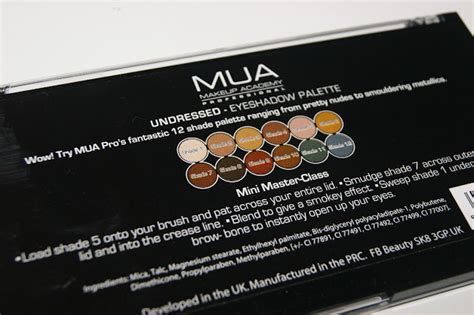 Mua Pro Undressed Palette Review The Sunday Girl