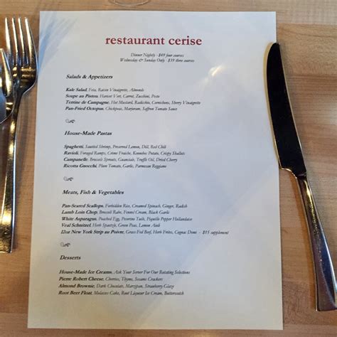 What Is The Difference Between A La Carte And Prix Fixe Menu