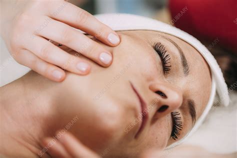 Face Lifting Massage Stock Image F0375417 Science Photo Library