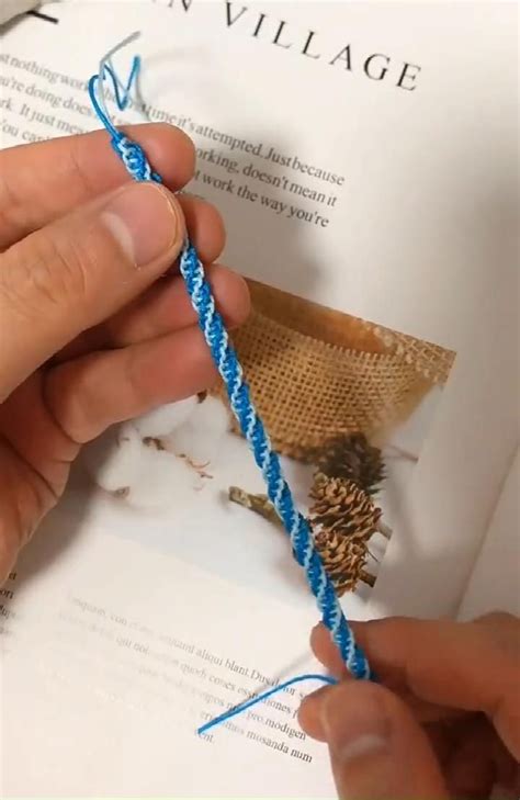Hand Rope Weaving Tutorial 39 Video Bracelets Handmade Diy Diy