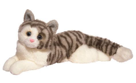 Cuddle Toys 283 Smokey Grey Cat Plush Toy 19”48 Cm Long Toptoy