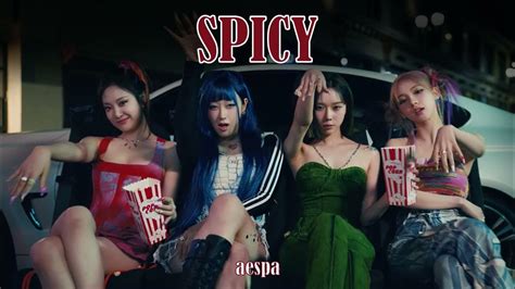 Vietsub Spicy Aespa Lyrics Video Youtube