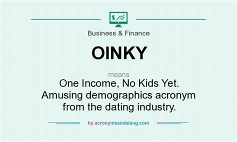 Any opinions in the examples do not represent the opinion of the cambridge dictionary editors or of cambridge university. What does OINKY mean? - Definition of OINKY - OINKY stands ...