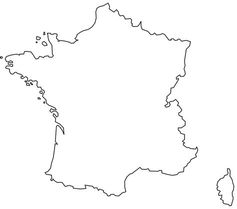 Onlinelabels Clip Art Carte De France