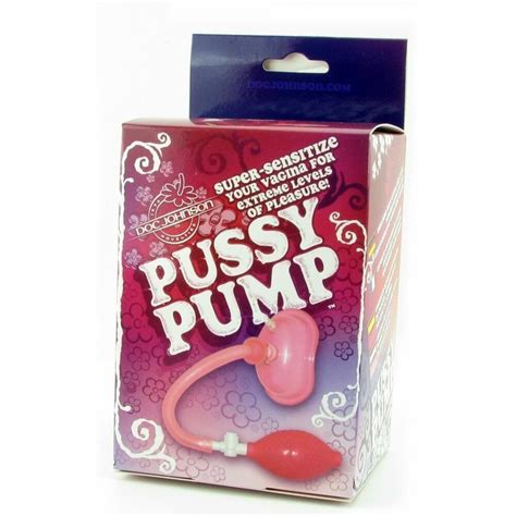 Doc Johnson Pink Pussy Pump Clitoral Suction Pump Vaginal Labia
