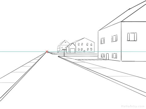 One Point Perspective Drawing Step By Step Guide For Beginners