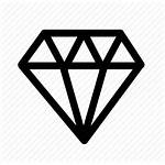 Diamond Unique Icon Icons Landing Business Jewel