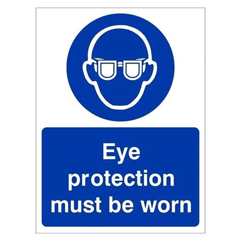 Eye Protection Must Be Worn Sign Safety Signs From Parrs Uk