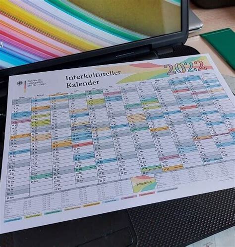 Ideenreise Blog Interkultureller Kalender 2022 Kalendertipp