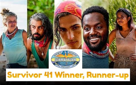 Survivor Season 41 Winner Runner Up Name Cbs Survivor 2021 Prize Money