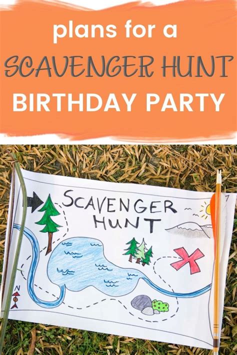 Fun Scavenger Hunt Birthday Party Plans Major Birthdays