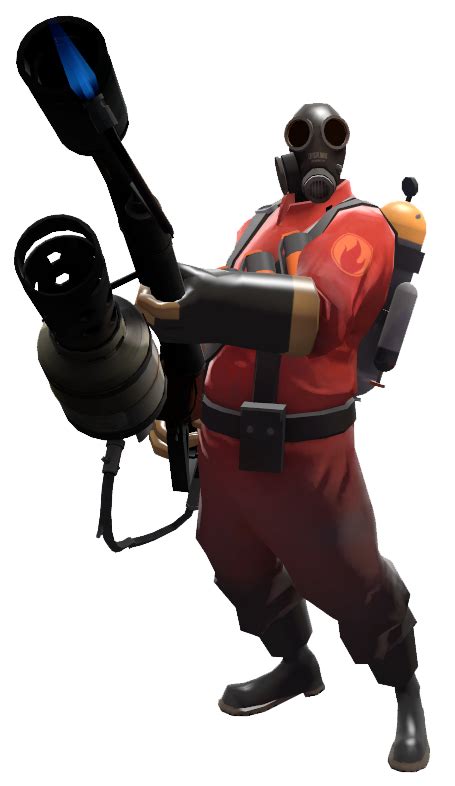 Pyro From Team Fortress Game Art Hq