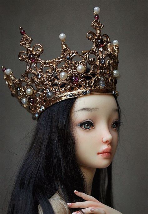 Commission Crown Enchanted Doll Beautiful Dolls Ball Jointed Dolls