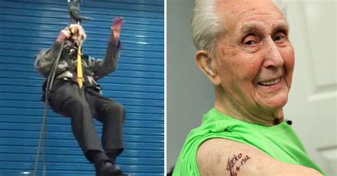 105 Year Old Who Still Goes Abseiling Says Its All Thanks To Whisky