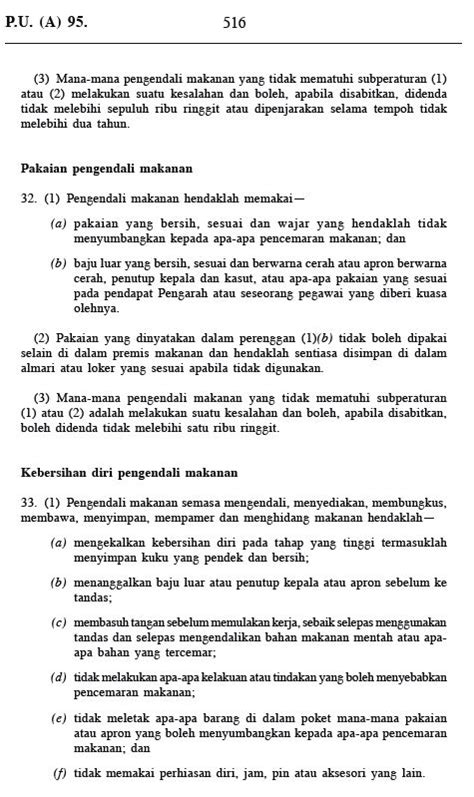 Pahit rasanya daun pegaga, pegaga menjalar di tengah laman; By: Hamzah B. Ahmad : AKTA MAKANAN 1983 @ PERATURAN ...